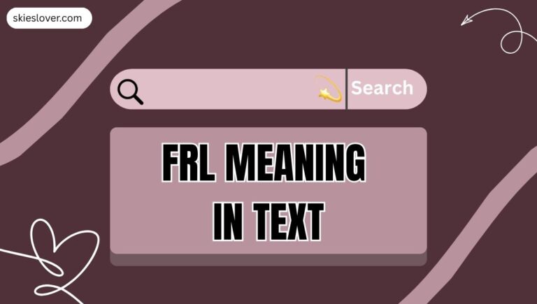 FRL Meaning in Text